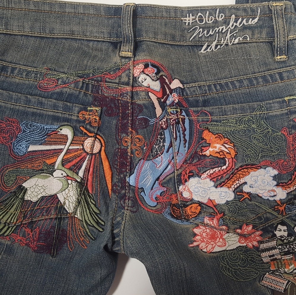 Buffalo Limited Edition Jeans Japanese Embroidery